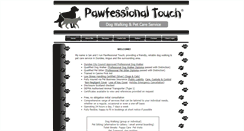 Desktop Screenshot of pawfessionaltouch.co.uk